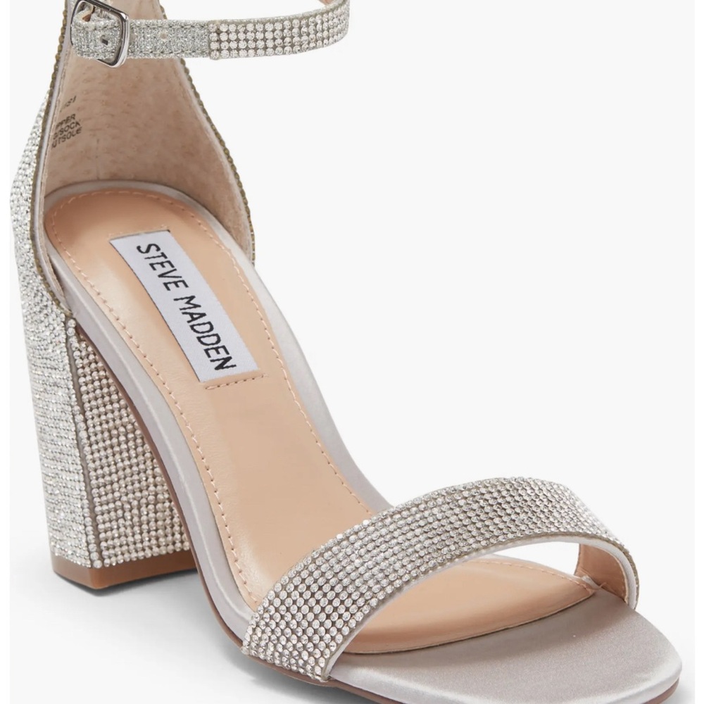 Steve Madden rhinestone heels